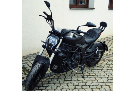 TESTOVACÍ MOTOCYKL 502C