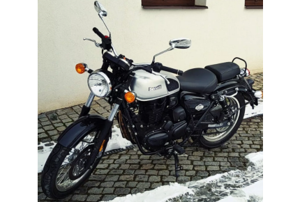 IMPERIALE 400 - STŘÍBRNÁ - EURO 5 - PŘEDVÁDĚCÍ MOTOCYKL
