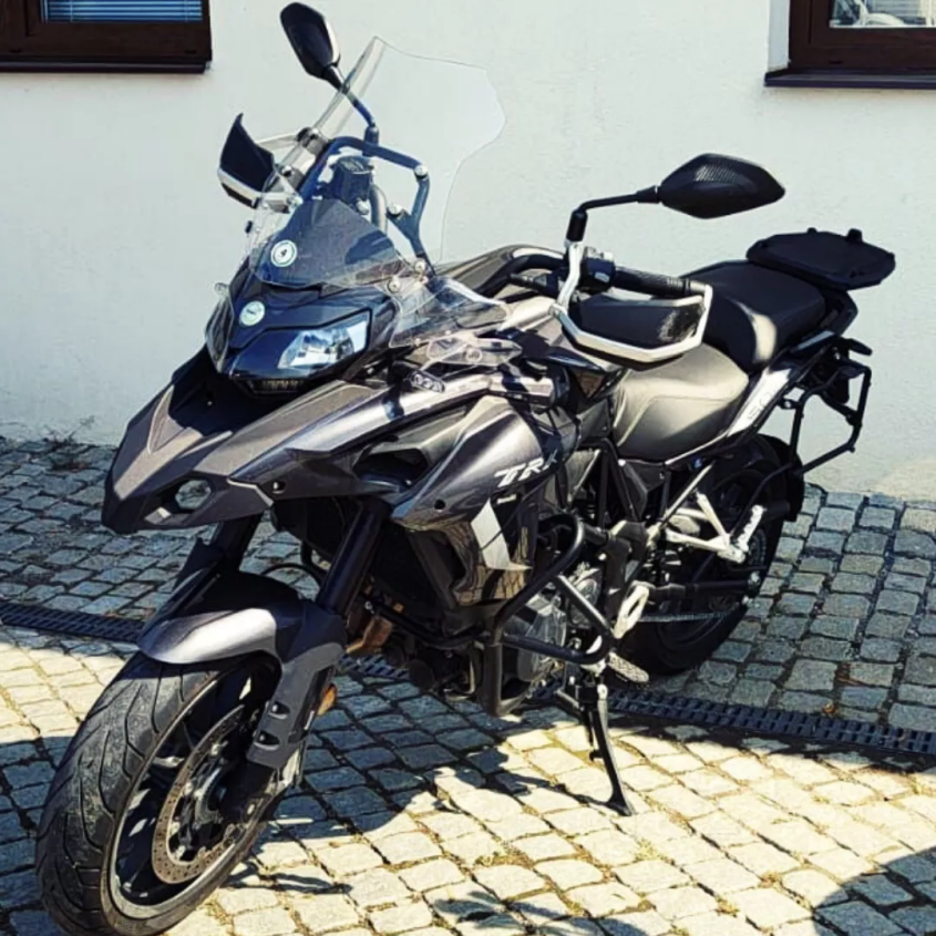 Testovací motocykl  TRK 502 Šedá