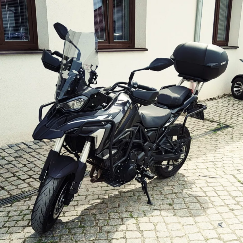 Testovací motocykl TRK 702 Anthracite Grey